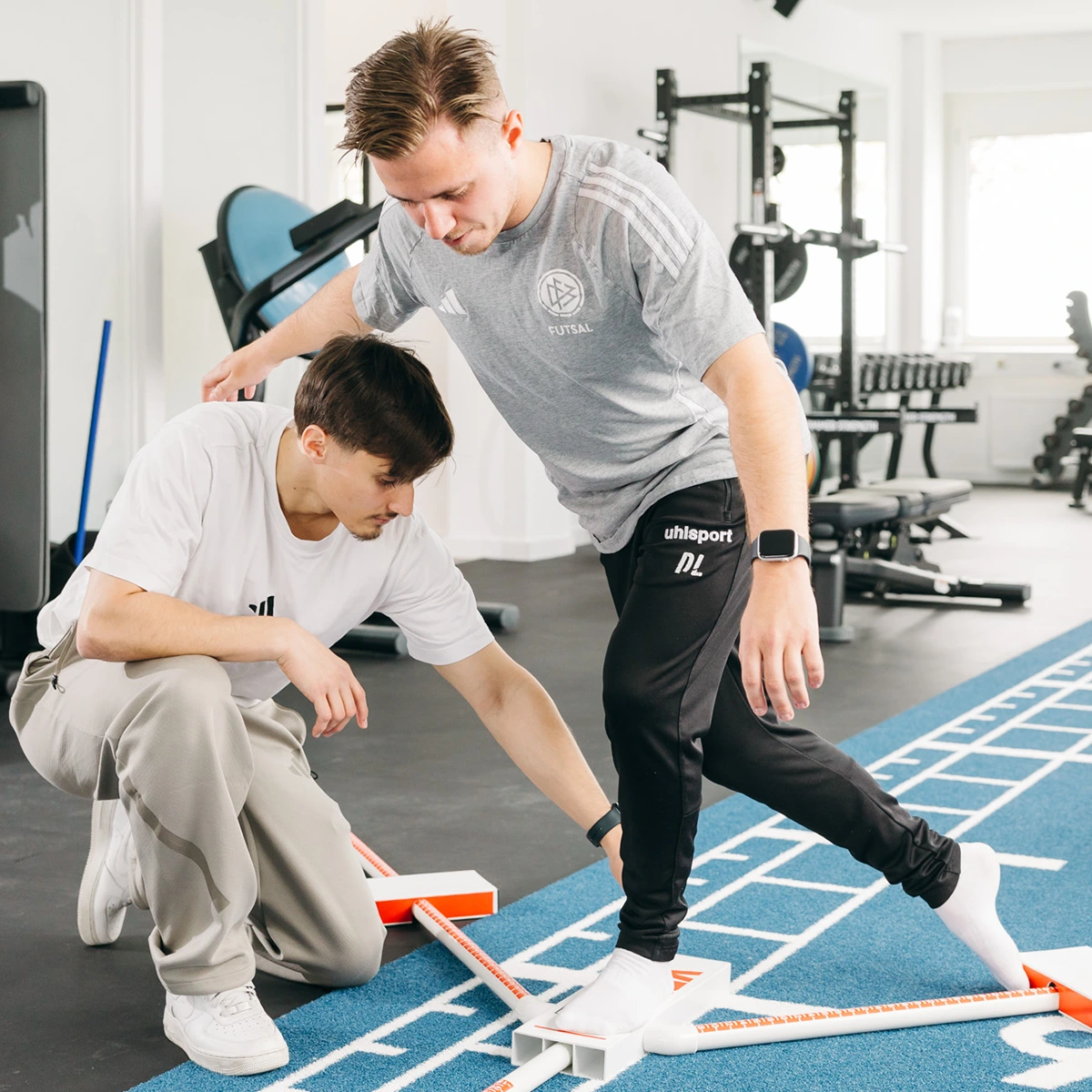 philosophie02 Funktionelles medizinisches Individualtraining auf der Sprint-Laufbahn bei DuoLevitas – Physiotherapie David Lucksch Oberhaching.